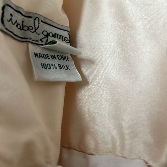 Darling Isabela Garretón NWT blush pink silk & lace formal or flower girl dress - Picture 11 of 11